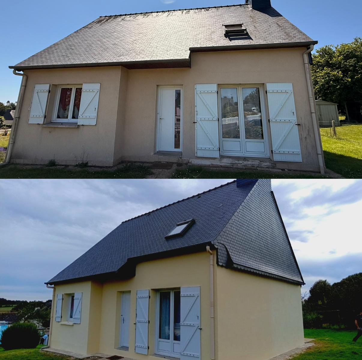 Travaux de renovation  avant/après