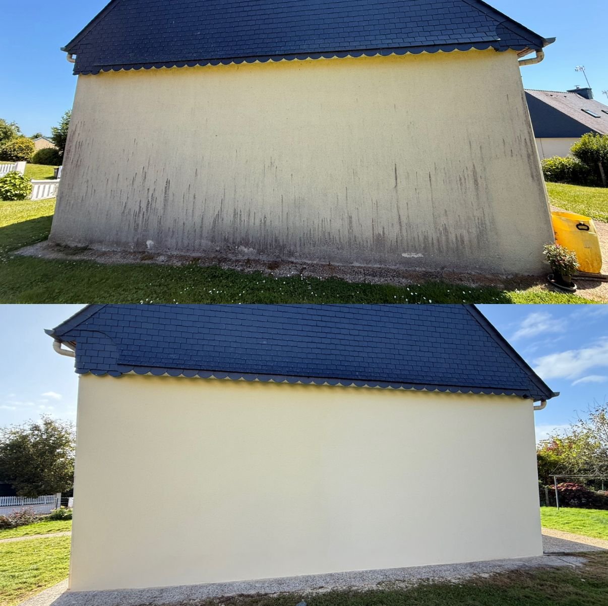 Rénovation de façade : avant / après